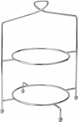 Savoy 2 Tier Cake Plate Stand 13? / 33cm - to hold 2 x 23cm Plates (each) 