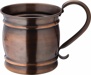 Aged Copper Barrel Mug 19oz / 54cl (6 Pack) 