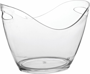 Large Champagne Bucket Clear 13.75” / 35cm (2 Pack) 