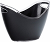 Small Champagne Bucket Black 10.5? / 27cm (6 Pack) 