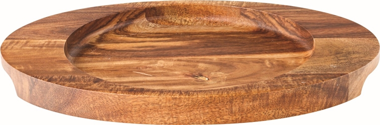Oval Wood Board 10 x 7.25” / 25 x 18.5cm (6 Pack) 