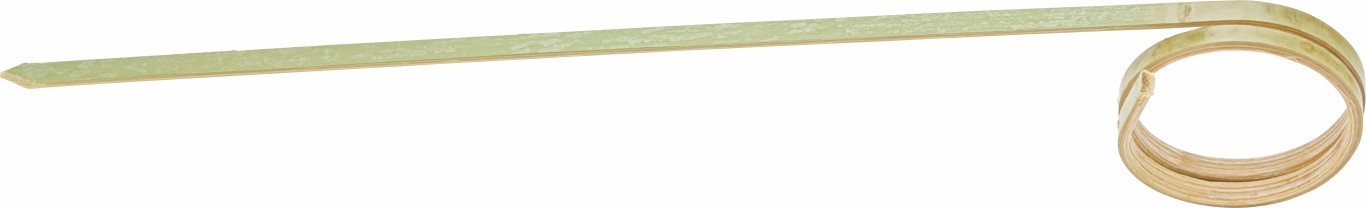 Curly Bamboo Skewer 4.75” / 12cm (1000 Pack) 