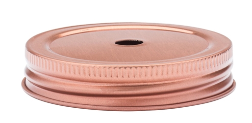 Copper Lid 2.75? / 7cm with Hole (24 Pack) 
