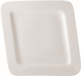 Square Trapeze Plate 8.25? / 21cm (6 Pack) 