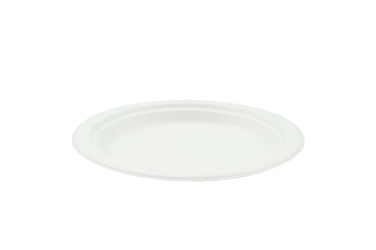 7" Bagasse Plate Round -( case of  500 ) 