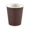 8oz Exclusive Ripple Cup - Brown 