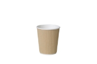 8oz Kraft Ripple Cup 