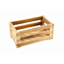 Wooden Crate Rustic Finish 27 x 16 x 12cm (Each) Wooden, Crate, Rustic, Finish, 27, 16, 12cm, Nevilles