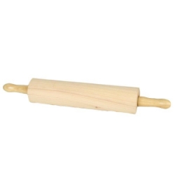 Rolling Pin, 457mm / 18?, 83mm / 3 1/4? dia. Wooden 
