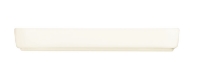 Mekkano Cream Rectangular Dish  (24 Pack) Mekkano, Cream, Rectangular, Dish, 