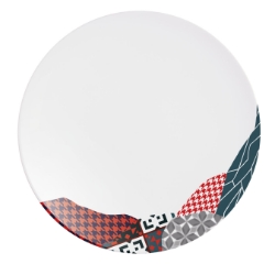 Fragment Red Dinner Plate  (24 Pack) Fragment, Red, Dinner, Plate, 