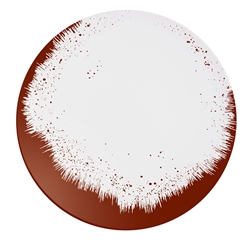 Holi Red Plate  (24 Pack) Holi, Red, Plate, 
