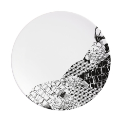 Fragment Black Dinner Plate  (24 Pack) Fragment, Black, Dinner, Plate, 