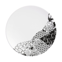 Fragment Black Dinner Plate  (24 Pack) Fragment, Black, Dinner, Plate, 