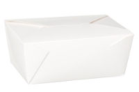 No 4 Dispo-Pak White Food Container 98oz (4 x 40 Pack) 