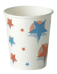 9oz Star/Ball Design (20 x 100 Pack) 