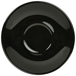 Royal Genware Saucer 13.5cm Black (6 Pack) Royal, Genware, Saucer, 13.5cm, Black, Nevilles