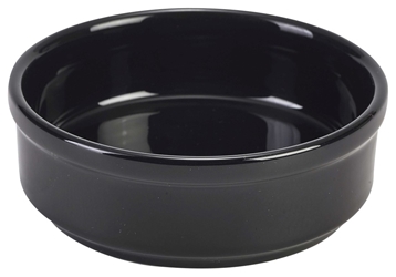 Royal Genware Round Dish 10cm Black (6 Pack) Royal, Genware, Round, Dish, 10cm, Black, Nevilles