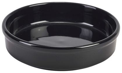 Royal Genware Round Dish 14.5cm Black (6 Pack) Royal, Genware, Round, Dish, 14.5cm, Black, Nevilles
