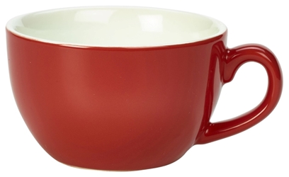Royal Genware Bowl Shaped Cup 17.5cl/6oz Red (6 Pack) Royal, Genware, Bowl, Shaped, Cup, 17.5cl/6oz, Red, Nevilles