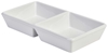 Royal Genware Square Double Dish 25 x 13 x 4cm (4 Pack) Royal, Genware, Square, Double, Dish, 25, 13, 4cm, Nevilles