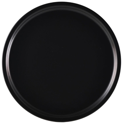 Luna Pizza Plate 33cm Black Stoneware (6 Pack) Luna, Pizza, Plate, 33cm, Black, Stoneware, Nevilles