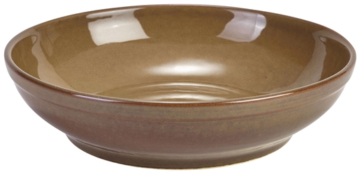 Terra Stoneware Rustic Brown Coupe Bowl 23cm (6 Pack) Terra, Stoneware, Rustic, Brown, Coupe, Bowl, 23cm, Nevilles