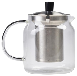 Glass Teapot with Infuser 70cl/24.75oz (Each) Glass, Teapot, with, Infuser, 70cl/24.75oz, Nevilles