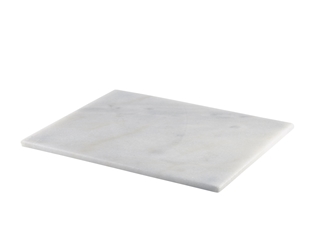 White Marble Platter 32x26cm GN 1/2 (Each) White, Marble, Platter, 32x26cm, GN, 1/2, Nevilles