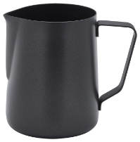 Non-Stick Black Milk Jug 340ml/14oz (Each) Non-Stick, Black, Milk, Jug, 340ml/12oz, Nevilles