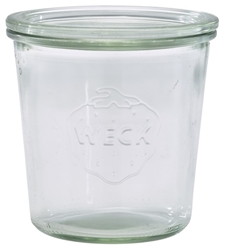 WECK Jar 58cl/20.4oz 10cm (Dia) (6 Pack) WECK, Jar, 58cl/20.4oz, 10cm, Dia, Nevilles