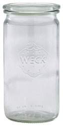 WECK Cylindrical Jar 34cl/12oz 6cm (Dia) (12 Pack) WECK, Cylindrical, Jar, 34cl/12oz, 6cm, Dia, Nevilles