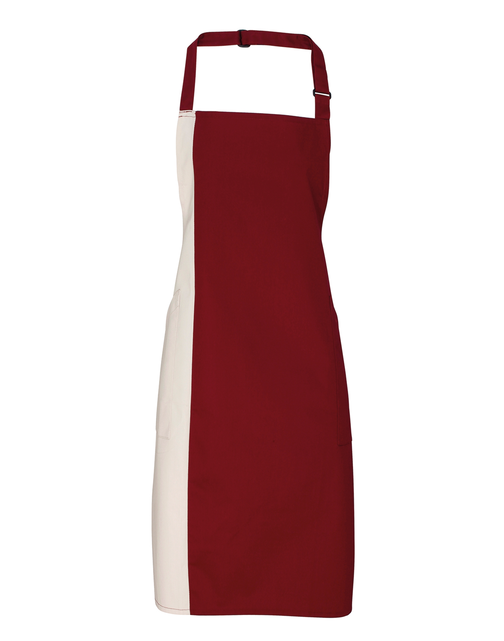 Burgundy/ Natural