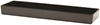 Contemporary Melamine Staight Sided Bowl Black (38x12.5x4cm) 1.5L 