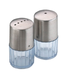 Condiment Set  Clearbase  6.5 Cm 