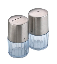 Condiment Set  Clearbase  6.5 Cm 