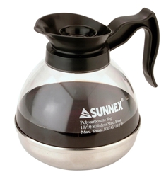 Sunnex Coffee Decanter Polycarb/St St 1.8 Ltr 