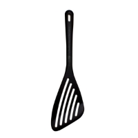 Black Nylon Slotted Spatula 