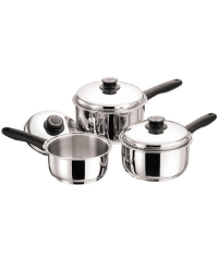 Saucepan 3Pc Set 16/18/20 Cm Polished 