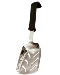 Chip Scoop S/S  Polypropylene Black Handle 