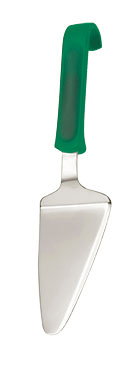 Pizza Server Polypropylene Green Handle 
