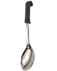 Solid Spoon S/S Polypropylene Black Handle 