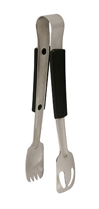 Tong S/S Polypropylene Black Handle 9Inch/23Cm 