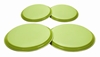 Colours 4Pc Hob Covers - Lime 