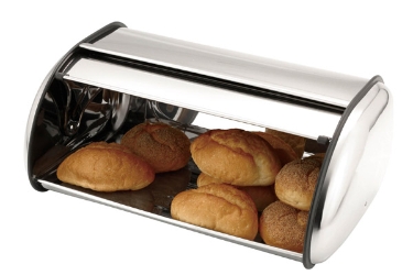 Bread Bin  S/S & Black Trim 