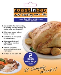 Roaster Bags Pack 2  45 Cm X 55 Cm 