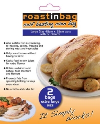 Roaster Bags Pack 2  45 Cm X 55 Cm 