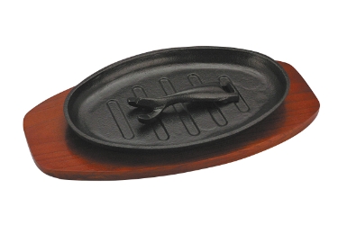 Sizzle Platter 11Inch X 7Inch Oval 