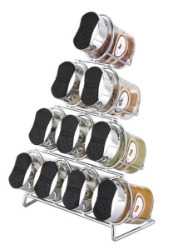 Spice Rack  Oval  10 Pc Set 
