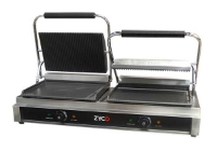 Zyco Professional Double Panini Grill 